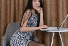 [IESS异思趣向] 2022.08.02 丝享家1165：婉萍《嘿丝打字员》[71P／142MB]-美图岛