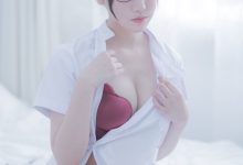 你十七鸽 - NO.03 白色护士 [110P+1V-535MB]-美图岛