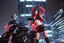 Sakiiii翎柒 - NO.10 机车凛 [9P-76MB]-美图岛
