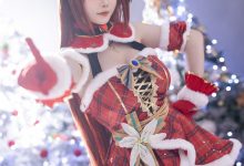 星之迟迟 2023-12月计划A 赛马娘-大和赤骥 圣诞衣装 [47P-330MB]-美图岛