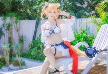 yui金鱼 NO.020 空泳装 [9P-250M]-美图岛