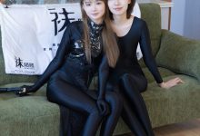 BoBoSocks袜啵啵 No.737 小甜豆甜甜圈-高跟鞋、高跟凉鞋、黑色连体衣、薄肉丝、裤里丝-美图岛