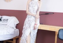 BoBoSocks袜啵啵 No.750 稚予-高跟鞋、薄肉丝、油亮薄白丝、旗袍-美图岛