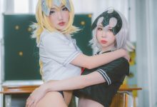 西园寺南歌 – NO.054 黑白贞德 JK制服-美图岛
