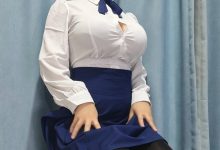 b站咸鱼青椒阿尔托莉雅 cos图合集-美图岛