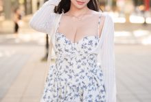 雨波HaneAme –  2026年08月订阅 Original Cinema Day Dress lingerie 夏日碎藍-美图岛