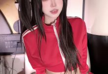 柒柒要乖哦 – NO.095 红色体操服-美图岛
