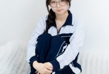 物恋传媒 No.2791 萌萌-板鞋、白棉袜、薄肉丝、校服裤里丝-美图岛