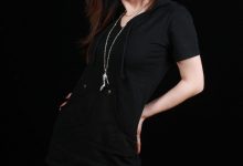 [王朝贵足]0011 室内套图 宣萱长统黑棉袜银色面具冷调小魔女系列B-美图岛