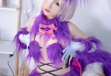 洛璃 LoLiSAMA – NO.125 玛修·基列莱特 危险野兽-美图岛